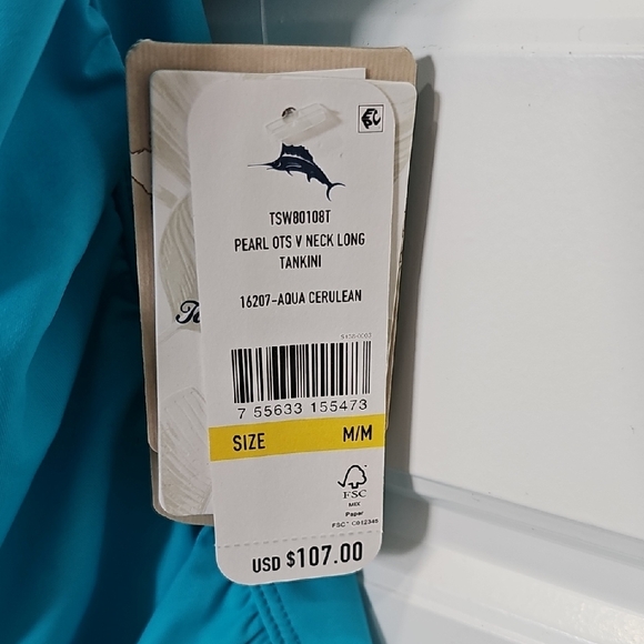 Tommy Bahama Tankini Top - Picture 2 of 5